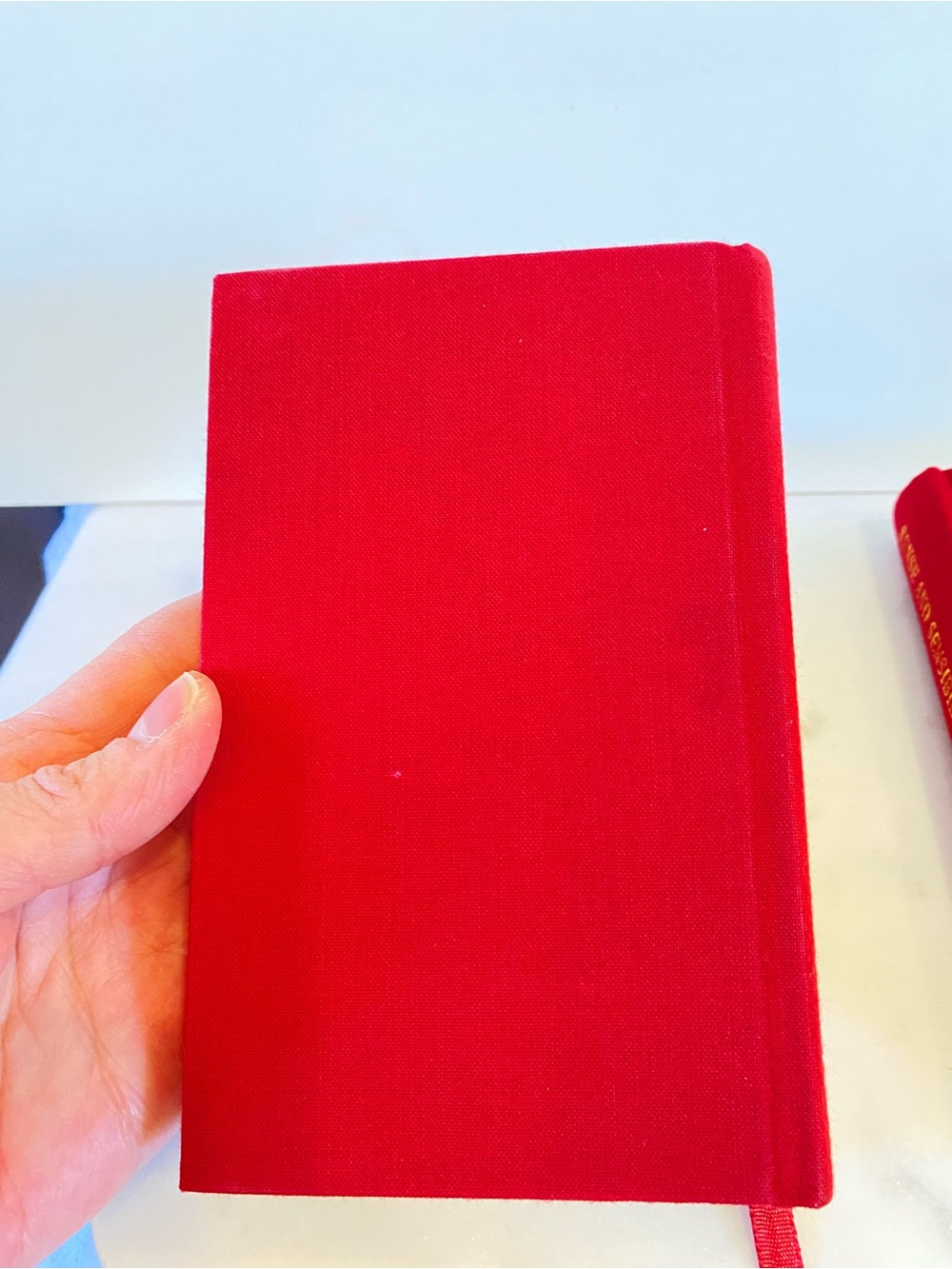 Collectors Library Set Of 2 Brontë Sisters Books Pocket Sized Red Fabric Bound - Picture 8 of 15